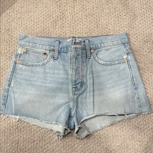 Madewell Relaxed Denim Jean Shorts